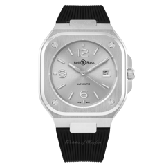 BR05A-GR-ST/SRB | Bell & Ross Instruments 05 Grey Steel 40 mm watch | Buy Now