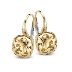 20O48Y | Buy Online BIGLI Mini Sweety Yellow Gold Diamond Earrings