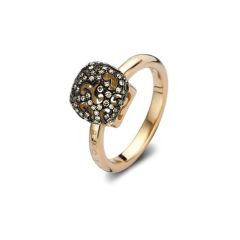 20R103RBRDBR | Buy BIGLI Mini Sweety Rose Gold Brown Diamond Ring