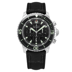 5085F-1130-52A | Blancpain Fifty Fathoms Chronographe Flyback watch. Buy Online