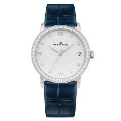 6127-4628-55B | Blancpain Villeret Date 33.2 mm watch. Buy Online