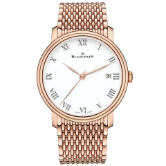 6630-3631-MMB | Blancpain Villeret 8 Jours Automatic 42 mm watch. Buy Online
