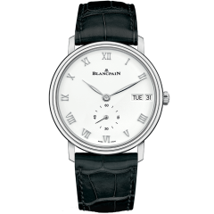 6652-1127-55B | Blancpain Villeret Jour Date Automatic 40.5 mm watch. Buy Online