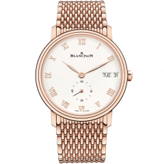 6652-3642-MMB | Blancpain Villeret Jour Date Automatic 40.5 mm watch. Buy Online