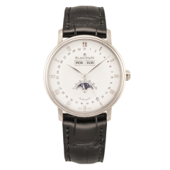 6263-1127-55B | Blancpain Villeret Quantieme Complet 37.60 mm watch. Buy Now