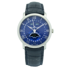 6654-1529-55B | Blancpain Villeret Quantieme Complet 40 mm watch. Buy Now