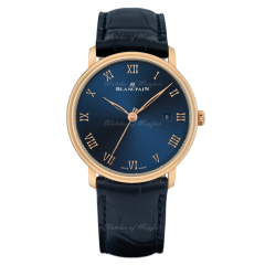 6651-3640-55B | Blancpain Villeret Ultra Slim Automatic 40mm watch. Buy Online