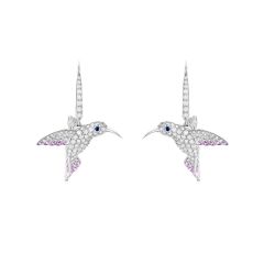 Boucheron Animaux de Collection White Gold Diamond Earrings JCO01151
