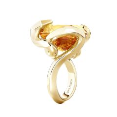 Boucheron Animaux de Collection Yellow Gold Citrine Ring JRG02907