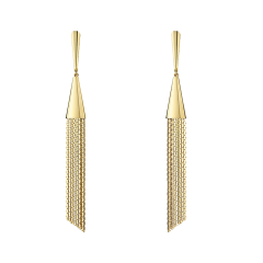 Boucheron Delilah Yellow Gold Earrings JCO01351