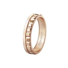 Boucheron Quatre Pink Gold Ring JAL00249