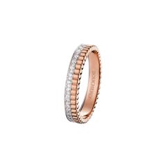 JAL00248|Boucheron Quatre Radiant Edition White&Rose Gold Diamond Ring