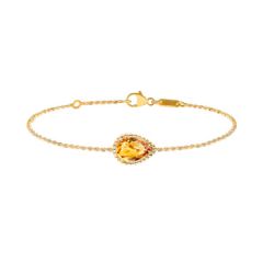 JBT00616M | Buy Boucheron Serpent Boheme Yellow Gold Citrin Bracelet