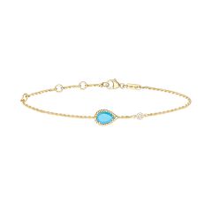 Boucheron Serpent Boheme Yellow Gold Turquoise Bracelet JBT00809