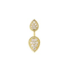 Boucheron Serpent Boheme Diamants Yellow Gold Diamond Single Earring JCO01425