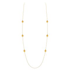 Boucheron Serpent Boheme Yellow Gold Citrine Necklace JCL00969