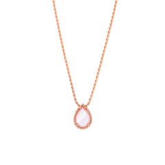 Boucheron Serpent Boheme Pink Gold Mother-of-Pearl Pendant JPN00597