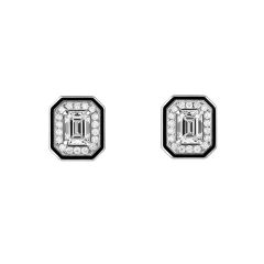 Boucheron Vendôme Liseré White Gold Diamond Earrings JCO01412