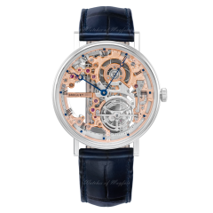 5395PT/RS/9WU | Breguet Classique Tourbillon Extra-Plat Squellette 41mm watch. Buy Online