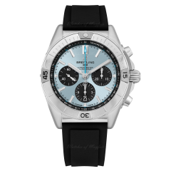 PB0134101C1S1 | Breitling Chronomat B01 42 Stainless Steel Platinum watch | Buy Online
