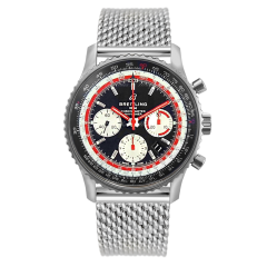 AB01211B1B1A1 | Breitling Navitimer 1 B01 Chronograph 43 Steel watch. Buy Online