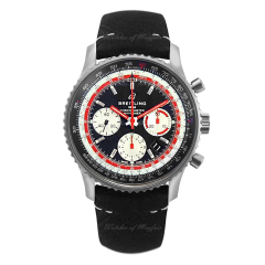 AB01211B1B1X2 | Breitling Navitimer 1 B01 Chronograph 43 Steel watch | Buy Now