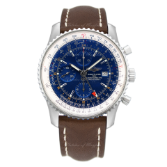 A24322121C1X2 | Breitling Navitimer 1 Chronograph GMT 46 mm watch. Buy Online