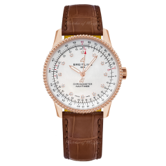 R17395211A1P1 | Breitling Navitimer Automatic 35 18K Red Gold watch | Buy Online