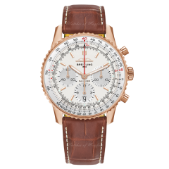 RB0139211G1P1 | Breitling Navitimer B01 Chronograph 41 Red Gold watch | Buy Now