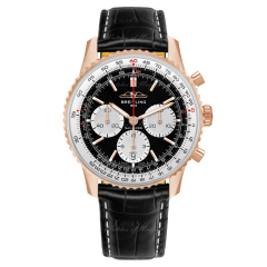 RB0138211B1P1 | Breitling Navitimer B01 Chronograph 43 Red Gold watch | Buy Now
