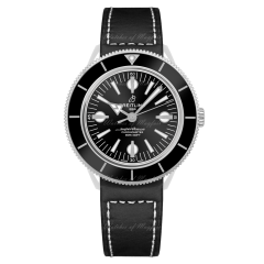 A10370121B1X2 | Breitling Superocean Heritage 57 Black Steel watch | Buy Online