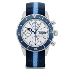 A133131A1G1W1 | Breitling Superocean Heritage II Chronograph 44 Ocean Conservancy Limited Edition watch. Buy Online