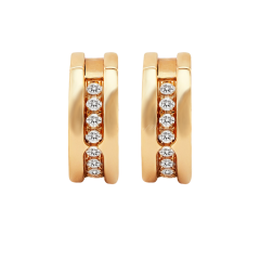 OR856307 | Buy Online Bvlgari B.Zero1 18K Rose Gold Diamond Earrings