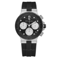 102049 | BVLGARI Diagono Steel & Ceramic Automatic 37mm watch | Buy Now