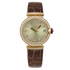 102646| BVLGARI LVCEA Pink Gold Automatic 33 mm watch | Buy Online