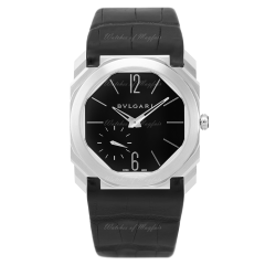 102028 | BVLGARI Octo Finissimo Platinum Manual winding 40 mm watch | Buy Online