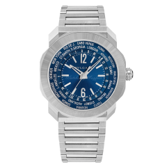 103481 | Bvlgari Octo Roma WorldTimer Automatic 41 mm watch | Buy Online