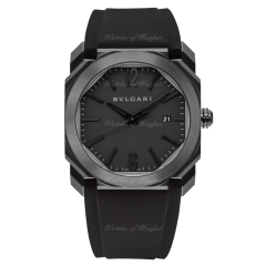 102737 | BVLGARI Octo Ultranero Automatic 41 mm watch | Buy Online