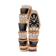 101790 | BVLGARI Serpenti Jewelry Pink Gold Quartz 26 mm watch | Buy Online