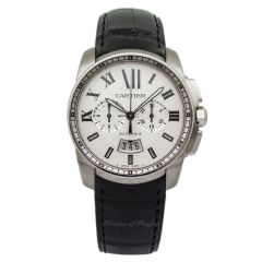 W7100046 | Cartier Calibre De Cartier Chronograph 42 mm watch | Buy Online