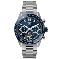 CAR5A8C.BF0707 | Tag Heuer Carrera Chronograph Tourbillon 45 mm watch | Buy Now