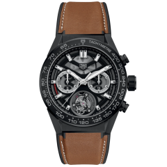 CAR5A90.FT6121 | TAG Heuer Carrera Chronograph Tourbillon 45 mm watch | Buy Now