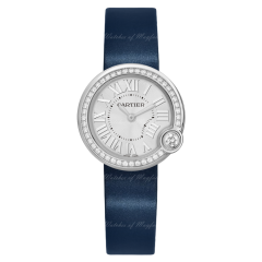 W4BL0003 | Cartier Ballon Blanc de Cartier Quartz Steel Diamonds Leather 30 mm watch | Buy Now