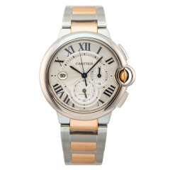 W6920075 | Cartier Ballon Bleu Chronograph 44 mm watch. Buy Online