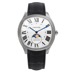 WSNM0008 | Cartier Drive de Silvered Flinque Dial Automatic 40 mm watch. Buy Online