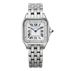 W4PN0008 | Cartier Panthere De Cartier Steel Medium 27 x 37 mm watch | Buy Online