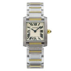 W2TA0003 | Cartier Tank Francaise 30.4 x 25.05 mm watch. Buy Online