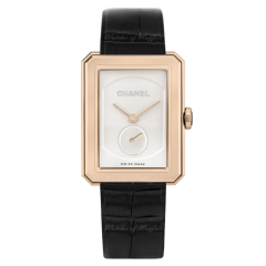 H4315 | Chanel Boy-Friend Large Beige Gold Opaline Dial watch. Buy Online