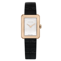 H4886 | Chanel Boy-Friend Small Beige Gold Watch. Buy Online