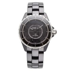 Chanel J12 Intense Black Ceramic & Steel H3829